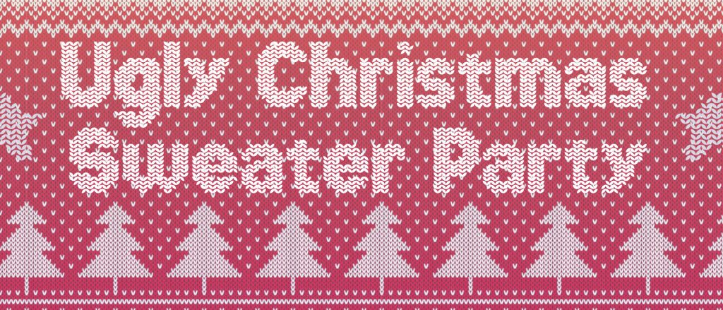 Woven Hearts Ugly Sweater Party